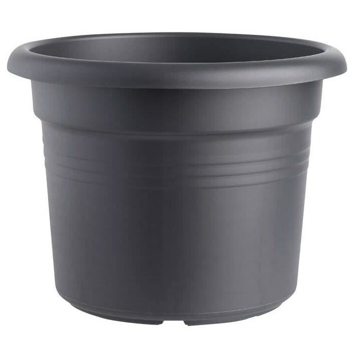 Pot De Fleurs Rond GREEN BASICS - Plastique - Ø45 - Terre cuite doux
