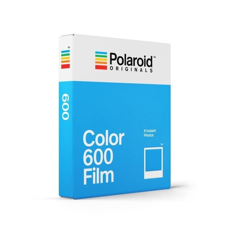 Polaroid - Films instantanés couleur 600 - Pack de 8 films - ASA 640