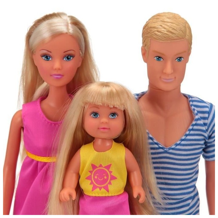 SIMBA Steffi Love Famille Heureuse + Accessoires