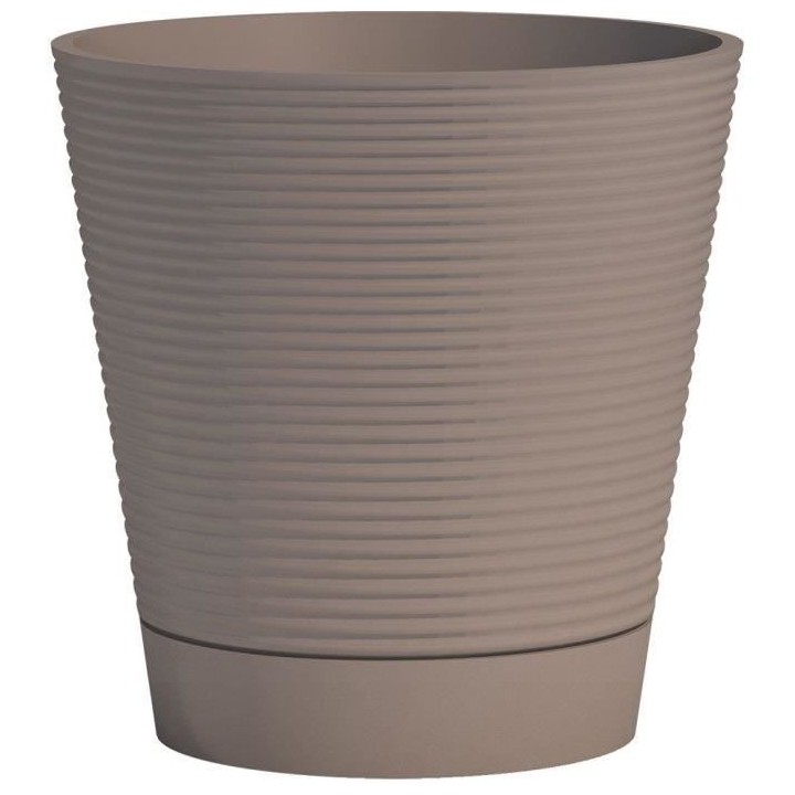 Pot réserve d'eau - GARDEN ID - Green Care Sense Taupe 30 cm - Garant