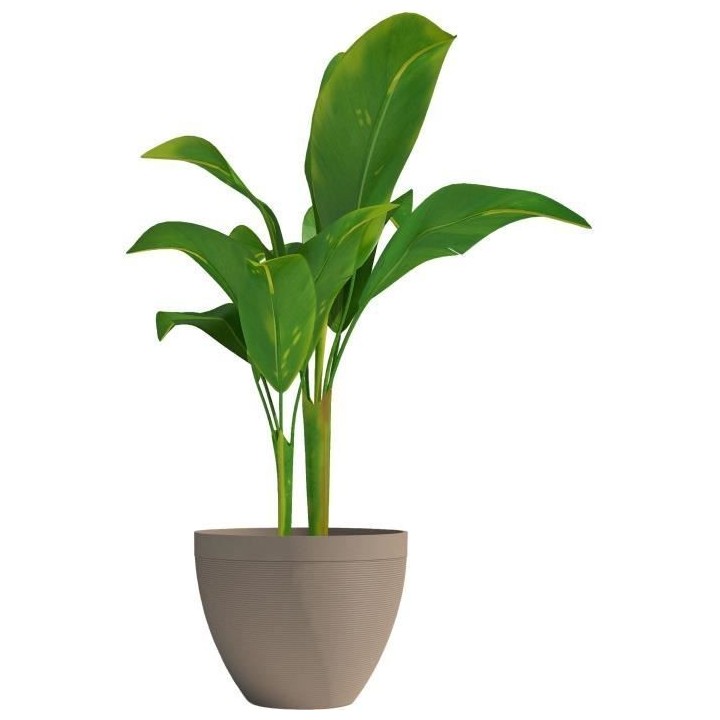 Pot de fleurs - GARDEN ID - Green Care Impact Taupe - 40 x 31 cm - Gar