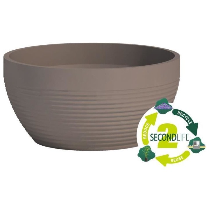 Coupe - GARDEN ID - Green Care Impact Taupe - 25 x 12 cm - Garanti 10a