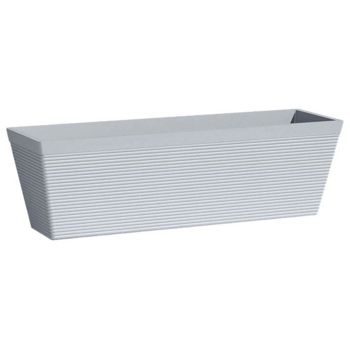 Jardiniere - GARDEN ID - Green Care Impact Bleu-Gris - 50 x 16 x 16 cm