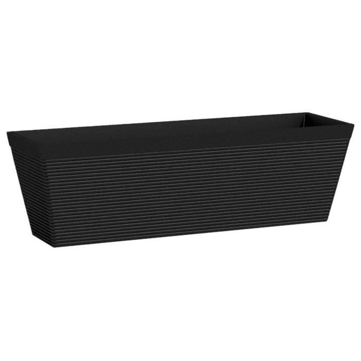 Jardiniere - GARDEN ID - Green Care Impact Noir-Anth - 50 x 16 x 16 cm