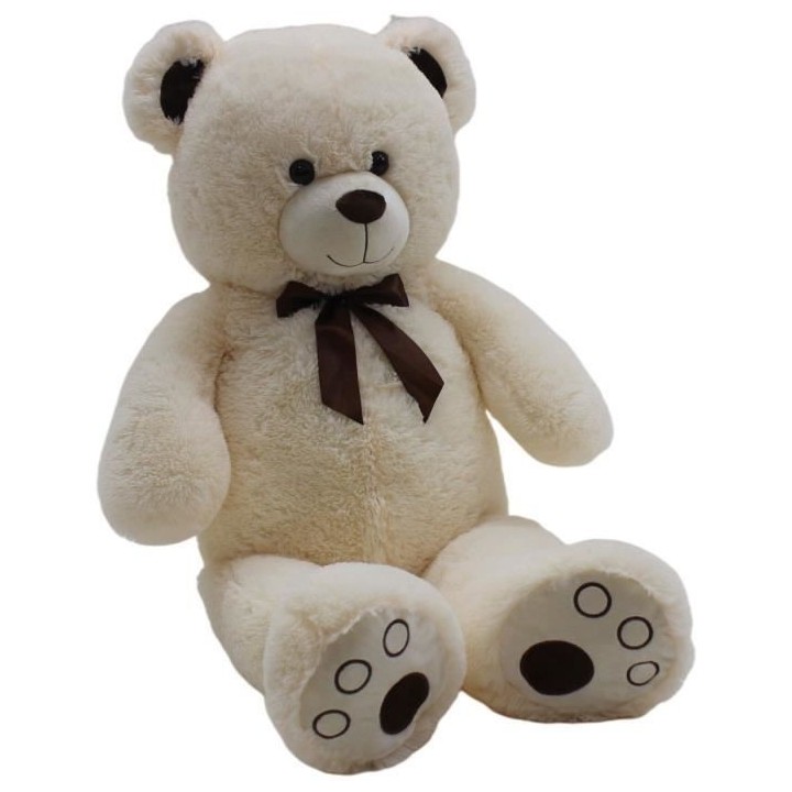 Ours en peluche Creme - 100 cm