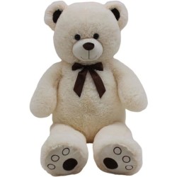 Ours en peluche Creme - 100 cm