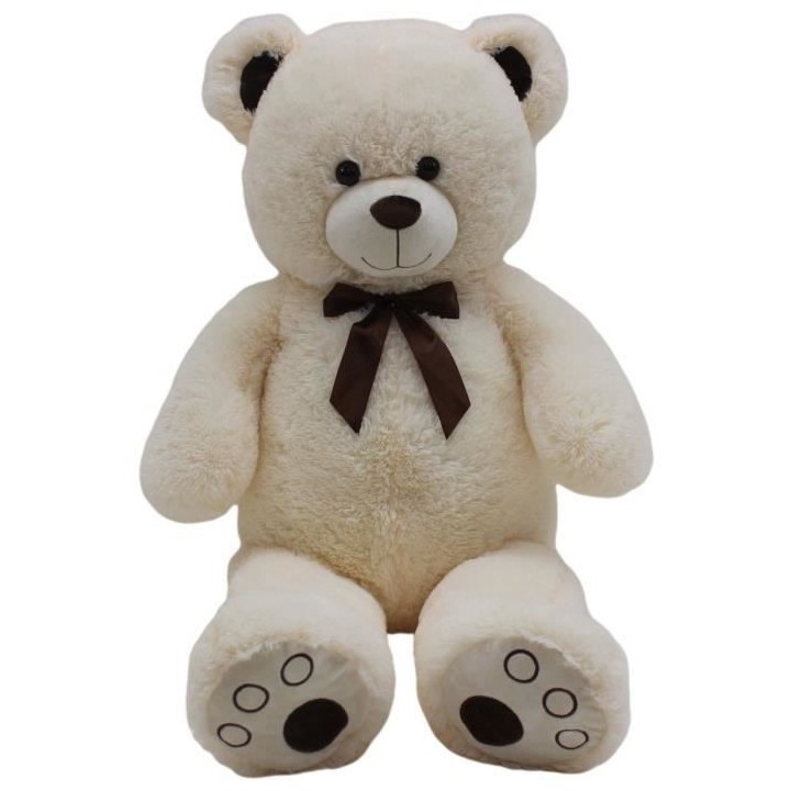 Ours en peluche Creme - 100 cm