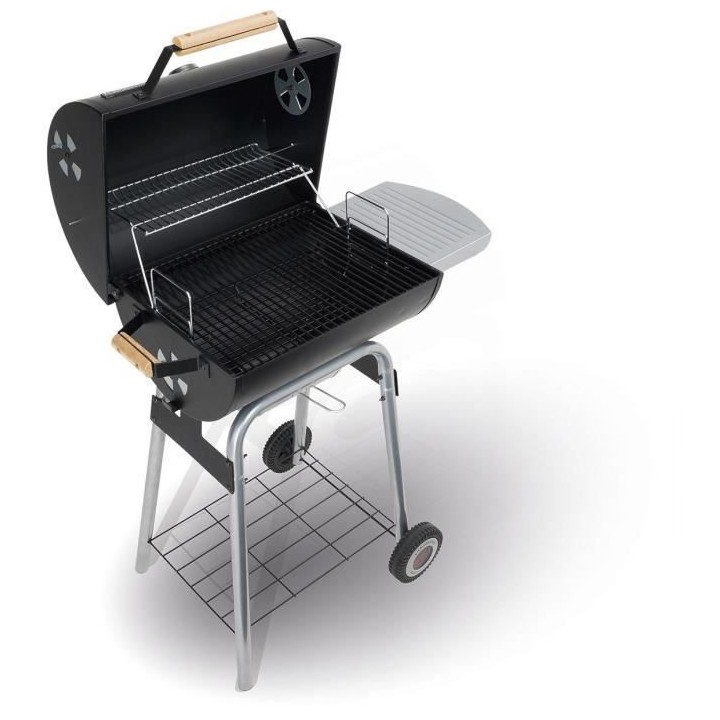 Landmann Black Taurus 440 barbecue tonneau charbon de bois