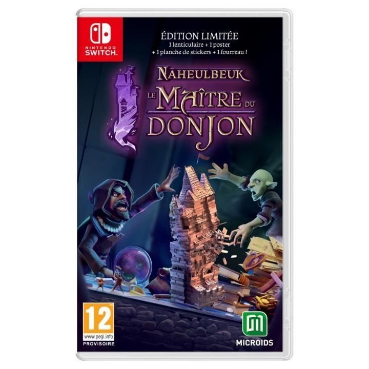 Le Maître du Donjon de Naheulbeuk - Jeu Nintendo Switch - Edition Lim