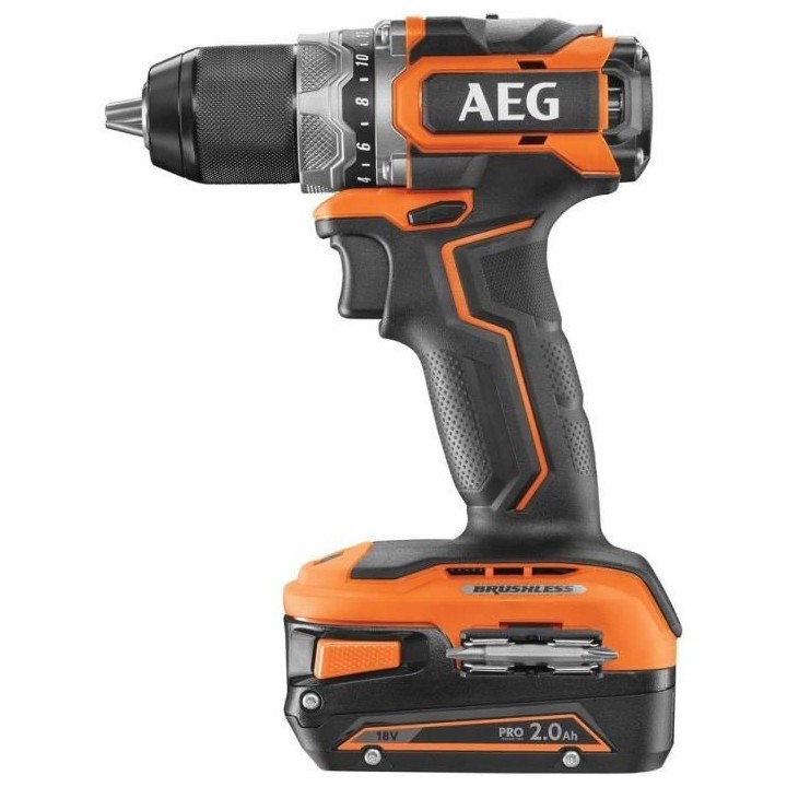 AEG - Perceuse-visseuse SUBCOMPACT 18V BRUSHLESS, 65 Nm, 2 batt. Pro l