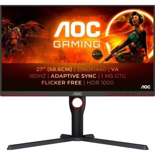 Écran PC - AOC - Q27G3XMN - 27 QHD - MiniLED - 180Hz - 1ms - Ajustabl