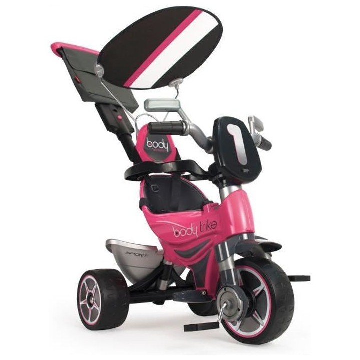 INJUSA Tricycle Rose avec Pare Soleil Fille