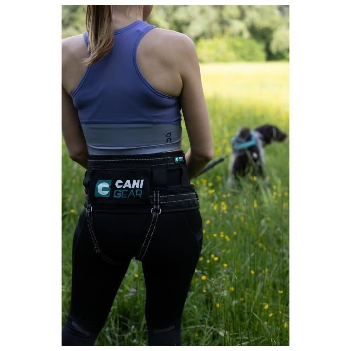 Baudrier - OLYMPIA - Ergonomique - Réduit tensions lombaires - Noir