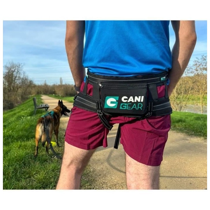 Baudrier - OLYMPIA - Ergonomique - Réduit tensions lombaires - Noir