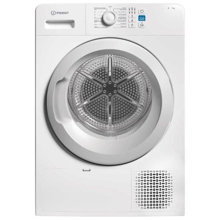 Seche-linge pompe a chaleur INDESIT YTM0871FR - 7 kg - Classe A+ - Bla