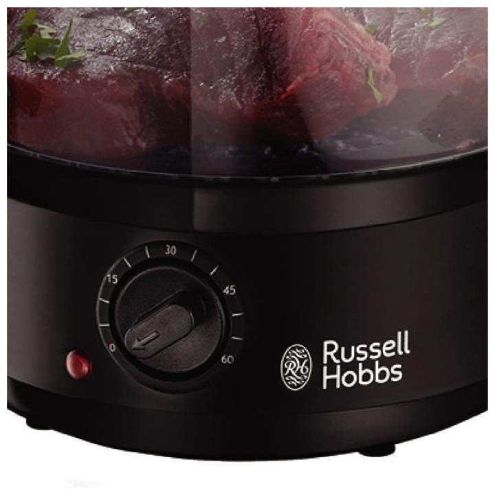 Cuiseur vapeur - RUSSELL HOBBS - Matte Black - 26530-56 - 400 W - 7 L