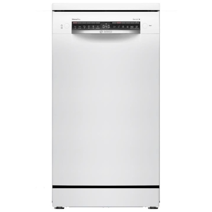 Lave-vaisselle pose-libre BOSCH SPS4EMW24E SER4 - 10 couverts - Induct
