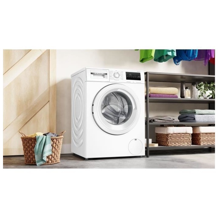 Lave-linge hublot BOSCH WAN24209FR SER4 - 9 kg - Induction - L60cm - 1