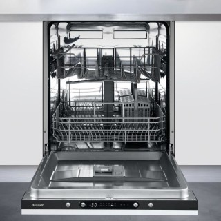 Lave-vaisselle intégrable BRANDT LVE327J - 12 couverts - L60cm - 47 d