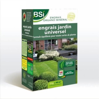 BSI - Engrais Bio Universel - Pour des végétaux multiples - Gazon, P