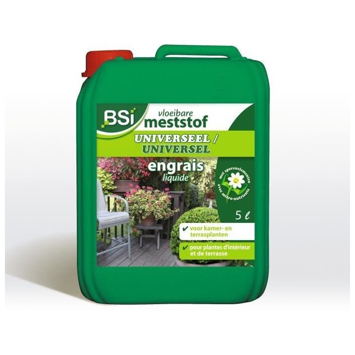 BSI - Engrais Universel - Pour Plantes d'Intérieur Et d'Extérieur -