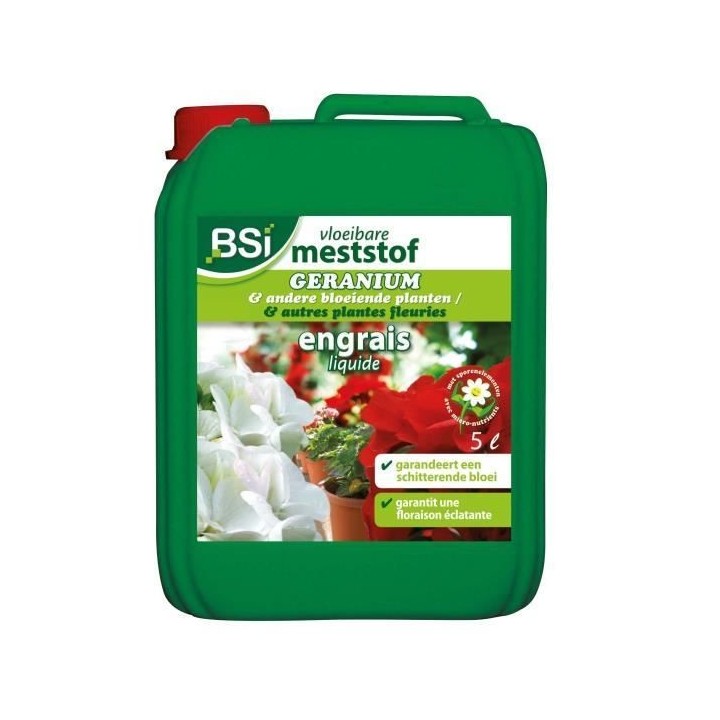 BSI - Engrais Minéral Pour Géranium - Pour Les Especes De Géranium