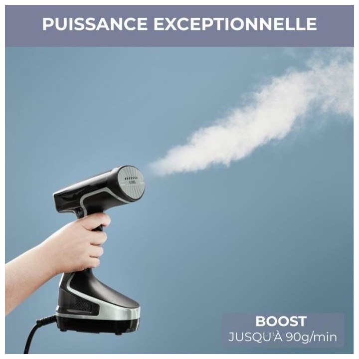 CALOR Access Steam Force Défroisseur vapeur, 2000 W, Assainit, Dépou