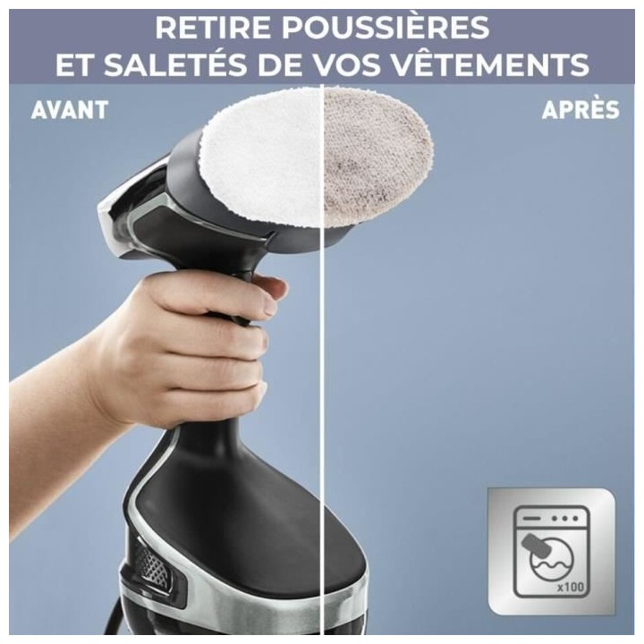 CALOR Access Steam Force Défroisseur vapeur, 2000 W, Assainit, Dépou