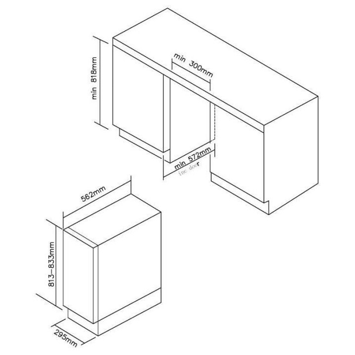 Cave a vin de service encastrable - CANDY - CCVB 30F/1 - 20 bouteilles