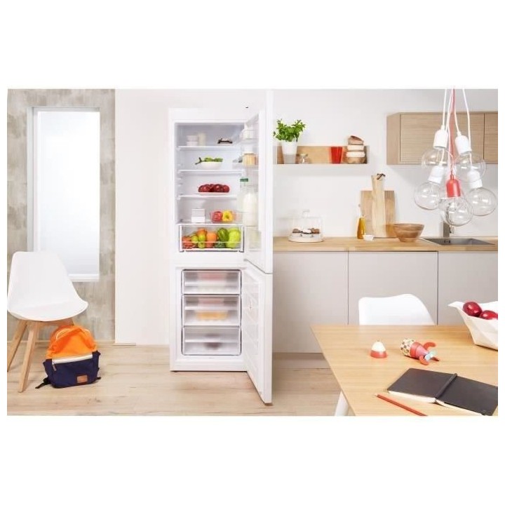 INDESIT XIT8T1EW - Réfrigérateur congélateur bas 320 L (223 + 97 L)
