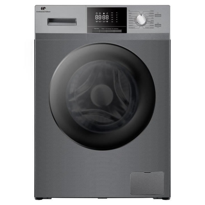 Lave-linge hublot CONTINENTAL EDISON CELL8140IS - 8 kg - Moteur induct