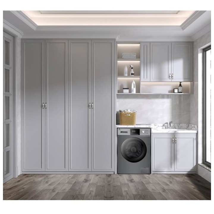 Lave-linge hublot CONTINENTAL EDISON CELL8140IS - 8 kg - Moteur induct