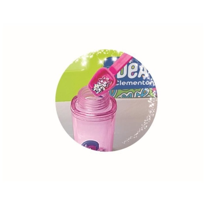 Clementoni- L'atelier des fluos - Crée 10 surligneurs fluos - Fabriqu