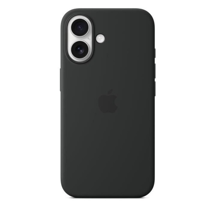 APPLE iPhone 16 - Coque en silicone avec MagSafe - Black