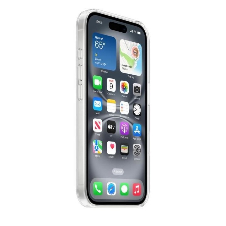 APPLE iPhone 16 - Coque transparente avec MagSafe