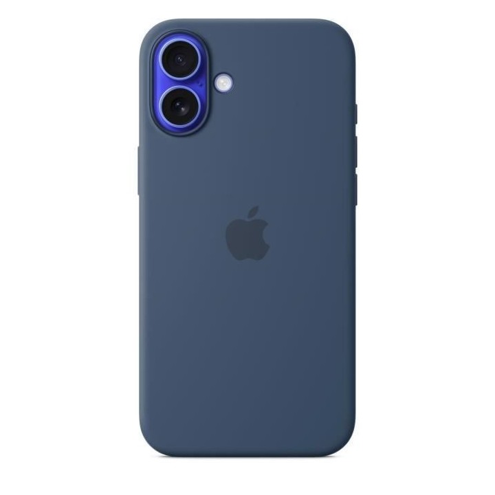 APPLE iPhone 16 Plus - Coque en silicone avec MagSafe - Denim