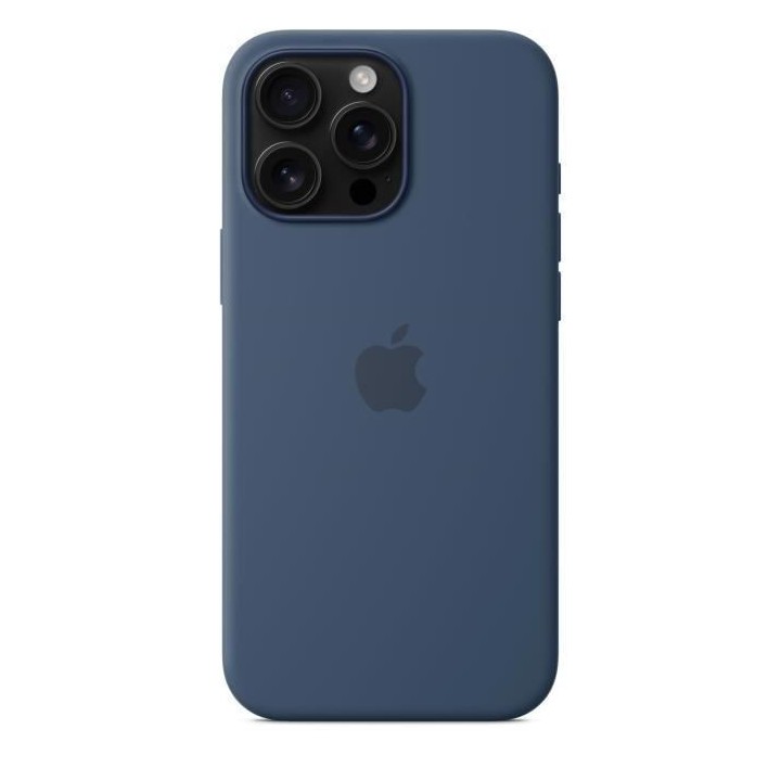 APPLE iPhone 16 Pro Max - Coque en silicone avec MagSafe - Denim