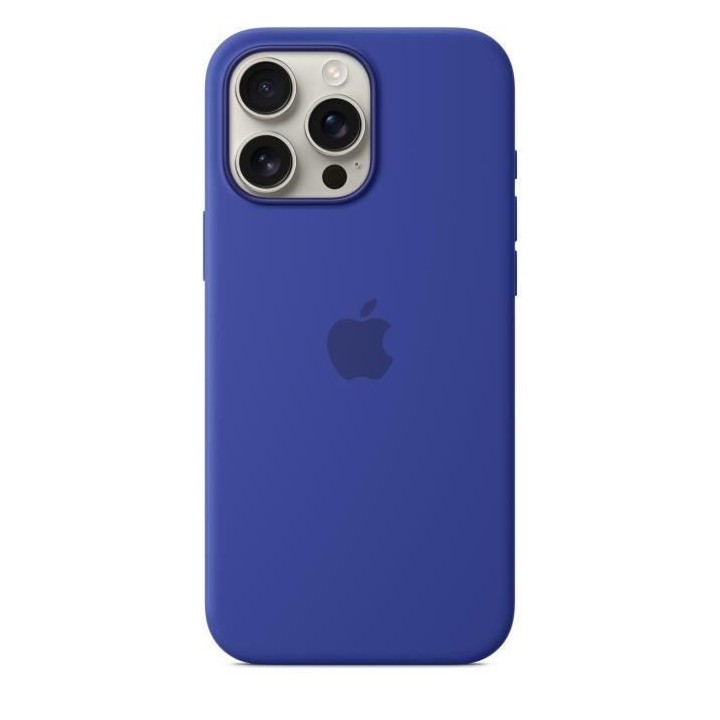 APPLE iPhone 16 Pro Max - Coque en silicone avec MagSafe - Ultramarin