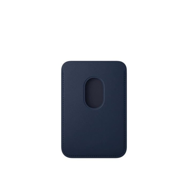 APPLE iPhone - Portefeuille FineWoven avec MagSafe - Deep Blue