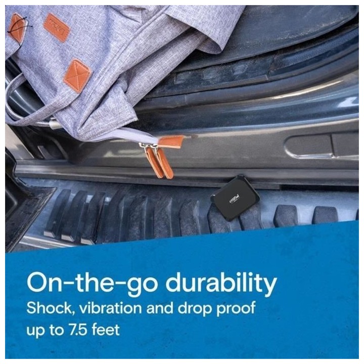 CRUCIAL - CT4000X9SSD9 - X9 SSD externe- 4To - M.2