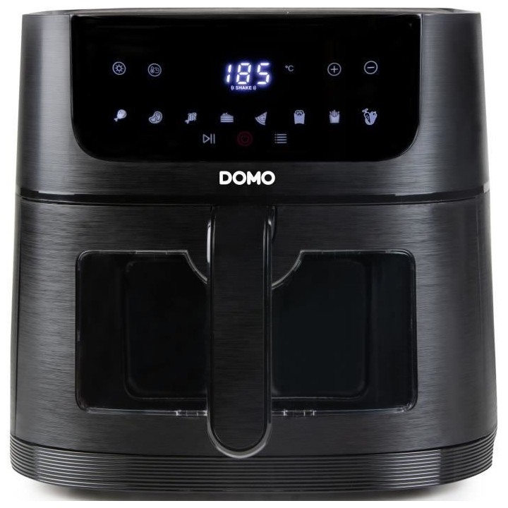 Friteuse a air chaud - DOMO - DO540FR - 6L - Ecran digital - 8 program