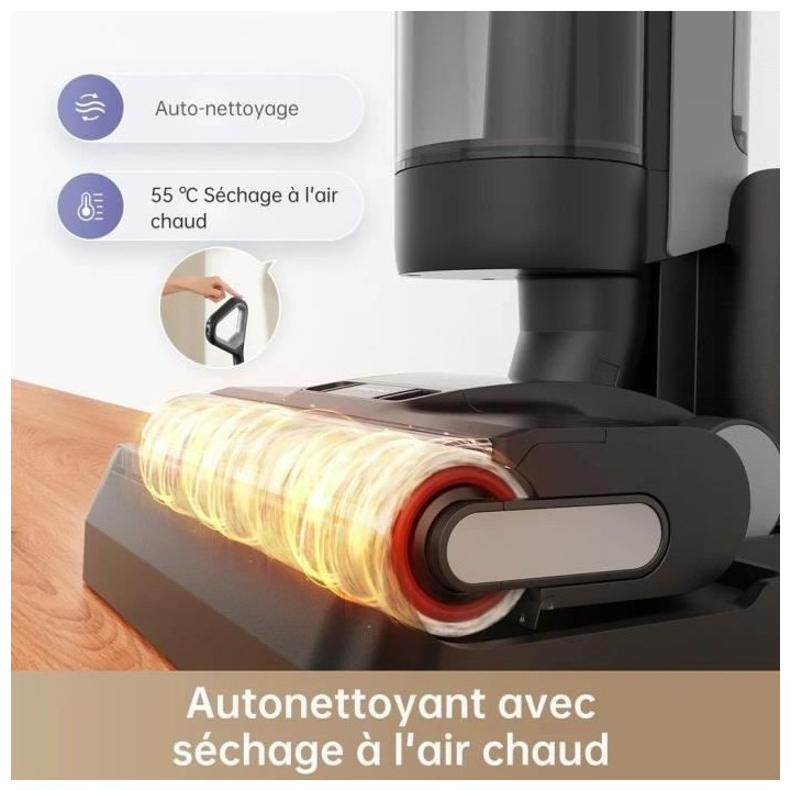 Dreame H12 Pro Aspirateur Balai Nettoyeur Intelligent Sec et Humide sa