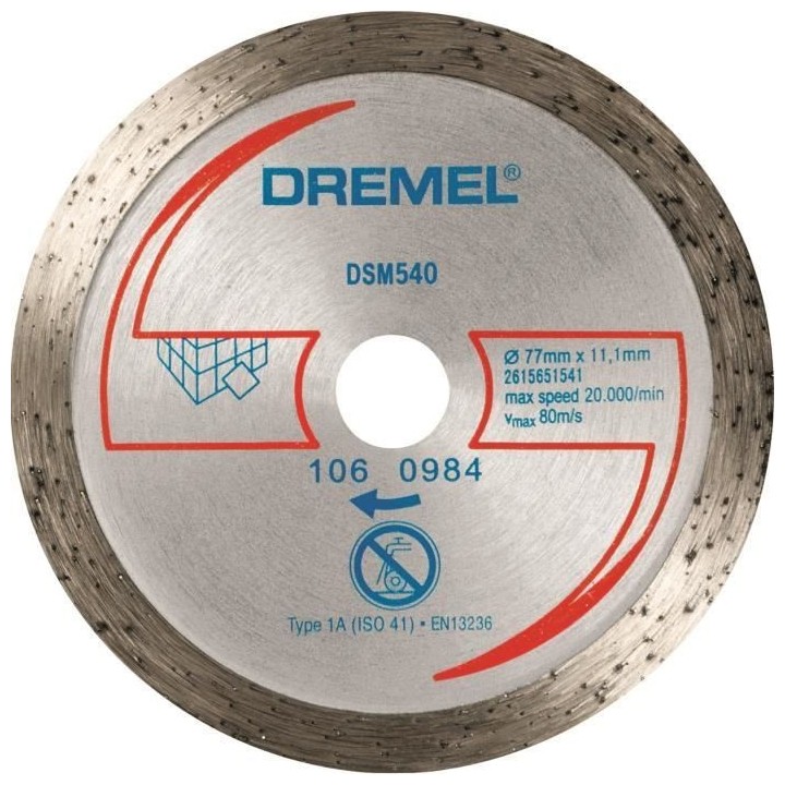 DREMEL Disque Diamant S540 pour Scie Compacte Dremel DSM20