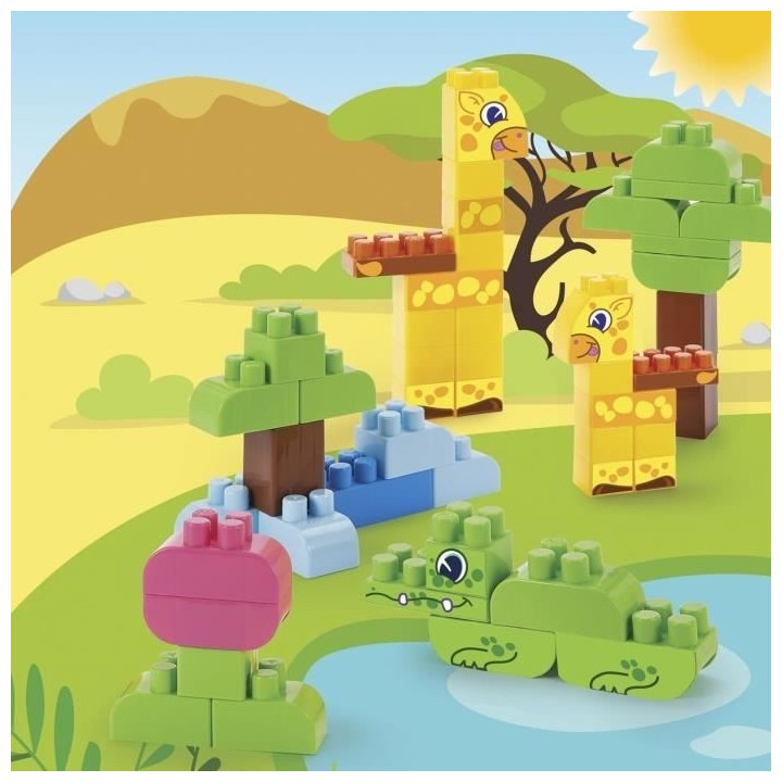 Coffre jungle 200 pieces - Abrick - 1379