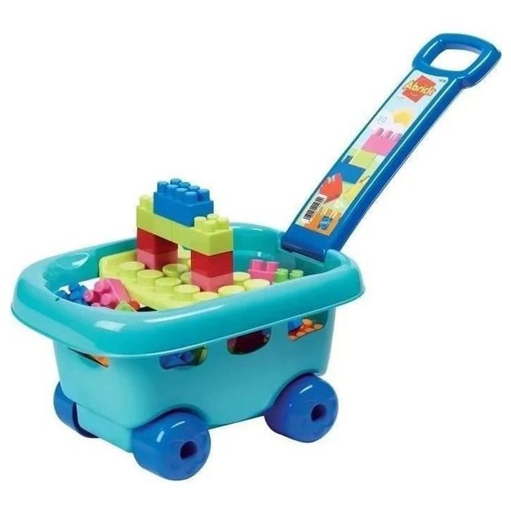 Chariot garni 30 pieces - Ecoiffier - Abrick - Multicolore - Origine F