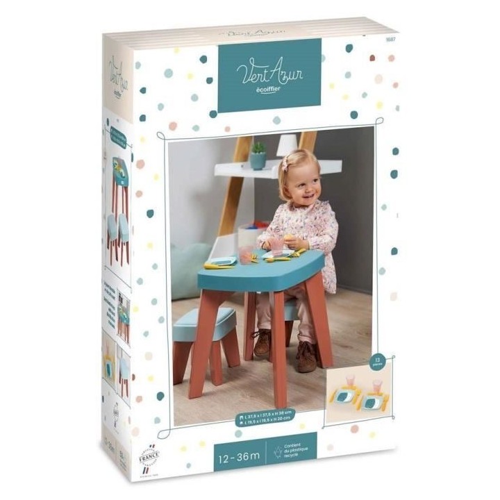 Table Dîner - ECOIFFIER - A partir de 18 mois