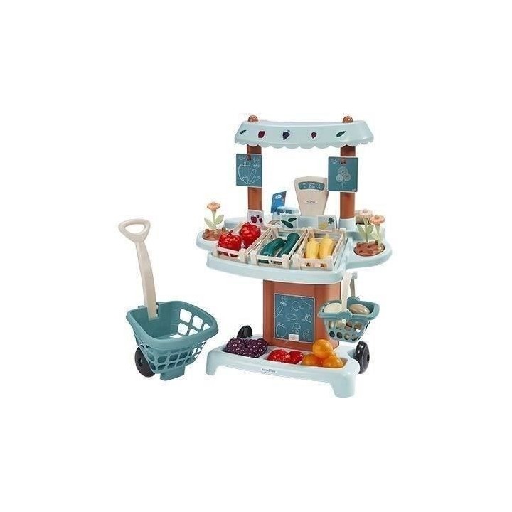 Etal du marché ECOIFFIER