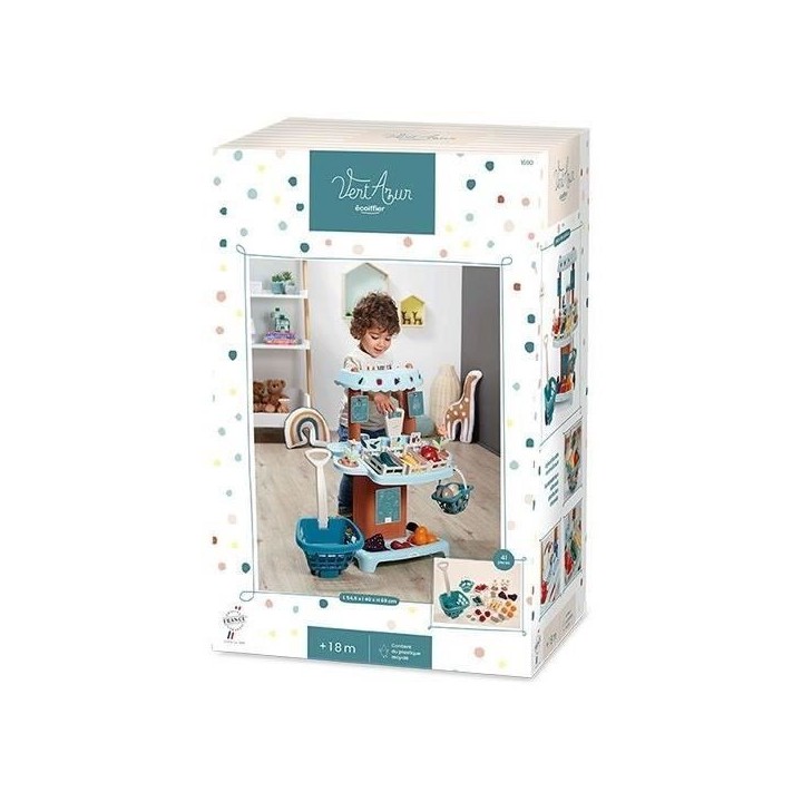 Etal du marché ECOIFFIER