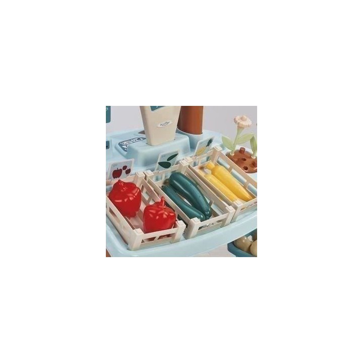 Etal du marché ECOIFFIER