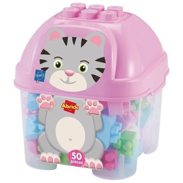 ECOIFFIER - 1928 - Baril chat 50 pieces - Abrick